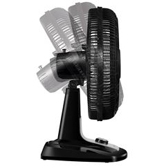 Ventilador de Mesa Turbo 8 Pás 220V 140W Preto e Cinza MONDIAL / REF. VTX-40-8P