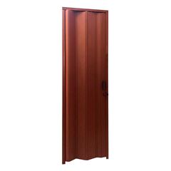 Porta Sanfonada PVC 0,84x210 Marrom PERFILPLAST / REF. 64