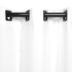 Cortina de Algodão 400x260cm Super Blackout Branco BECADECOR / REF. 16815