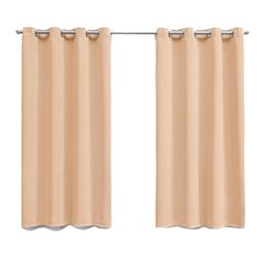 Cortina de Algodão 260x170cm Super Blackout Palha BECADECOR / REF. 16762