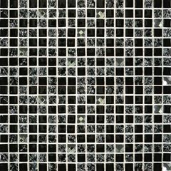 Pastilha de Vidro Brilhosa 30x30 Diamond Branco GLASS MOSAIC / REF. D1014