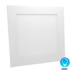 Painel LED Quadrado 12W de Embutir Bivolt 6500K Branco DILUX / REF. DI93238