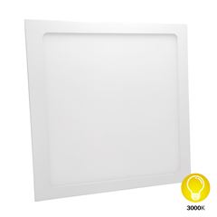 Painel LED Quadrado 24W de Embutir Bivolt 3000K Branco DILUX / REF. DI93269