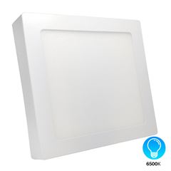 Painel LED Quadrado 18W de Sobrepor Bivolt 6500k Branco DILUX / REF. DI93375