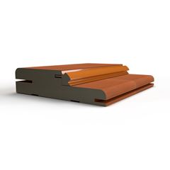 Batente Madeira 3 Peças 6,8cm com Borracha New Curipixa UV ROCHA / REF. 10003(2388)