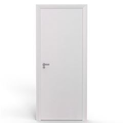 Porta de Madeira 60x210cm Lisa Solida New Branco ROCHA / REF. 100052401