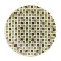 Prato de Cerâmica Fundo 20,5cm Unni Piastrella Verde OXFORD / REF. 115573