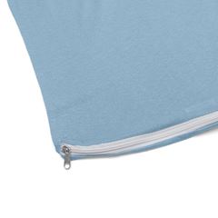 Capa de Colchão com Zíper em Algodão Solteiro Azul Jeans BUETTNER / REF. 28230
