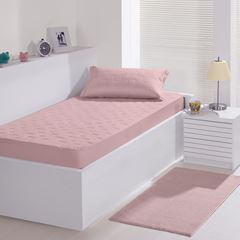 Kit Colcha Solteiro Sleep 0,88x1,88M 2 Peças Rosê BUETTNER / REF. 34448