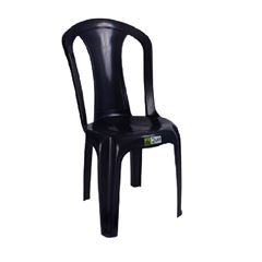 Cadeira Plástica Bistrô Veneza Preto DUOPLASTIC / REF. 00001043