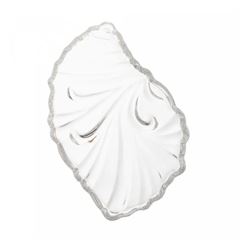 Concha de Cristal 16,5x12x3cm Decorativa Shell LYOR / REF. 7485