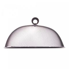 Tela de Proteção em Metal 35x13cm para Alimento Revestida com Plástico Preto LYOR / REF. 2526