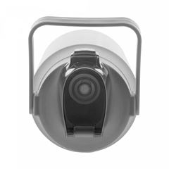 Garrafa em Policarbonato 2 Litro Squeeze com Marcadores Cinza LYOR / REF. 2800