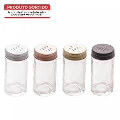 Saleiro de Vidro 80ml Cores Sortidas LYOR / REF. 1962