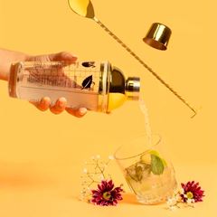 Kit de Copos em Vidro 320ml Baixo com 3 Peças Renaissance LYOR / REF. 45014
