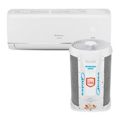 Ar Condicionado Split Evaporadora e Condensadora 12000btus Inverter AirVolution SPRINGE MIDEA / REF. 42AFVCG12S5/38TVCB12S5