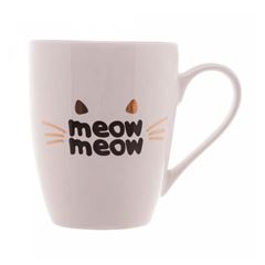 Caneca de Porcelana 350ml Cat Meow LYOR / REF. 8638