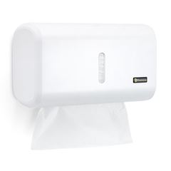 Porta Papel Toalha Plástico Compacto Urban Branco PREMISSE / REF. 340323-01