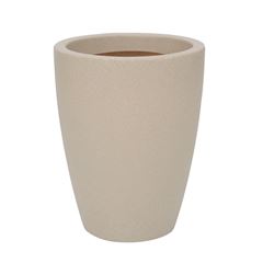 Vaso em Polietileno 30x40cm Cone Malta Granito Areia VASART / REF. R.0154.030.040.11