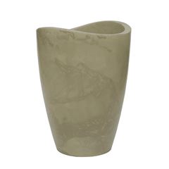 Vaso em Polietileno 40x54cm Cone Copacabana Alto Antique Camurça VASART / REF. R.0380.040.054.05