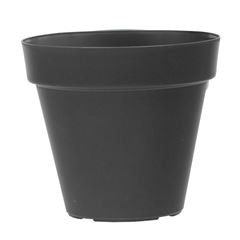 Vaso em Polietileno 18x16cm Cone Sampa Grafite VASART / REF. I.SAMP.018.016.04