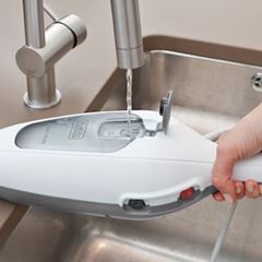 Mop Vaporizador Vertical para Piso 7 em 1 1300W 220V Steam-Mop Branco BLACK E DECKER / REF. VL1300-B2