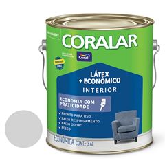 Tinta Acrílica Fosca 3,6 Litros Coralar mais Econômico Neblina Paulista CORAL / REF. 5827773