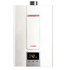 Aquecedor a Gás GN 15L/M LZ1600DE Branco LORENZETTI / REF. 7412137