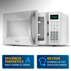 Micro-ondas 1400w 220v 34 Litros MO0234W Branco MONDIAL / Ref. 5617-02