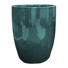 Vaso de Cerâmica 56x70cm Kyco Verde DESIGN DECOR / REF. DDC96314