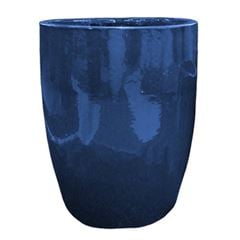 Vaso de Cerâmica 38x50cm Kyco Azul Marinho DESIGN DECOR / REF. DDC96420