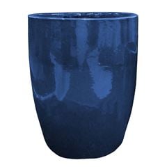 Vaso de Cerâmica 56x70cm Kyco Azul Marinho DESIGN DECOR / REF. DDC96406