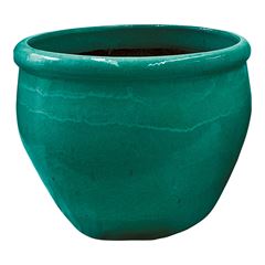 Vaso de Cerâmica 57x49cm Samson Verde DESIGN DECOR / REF. DDC96581