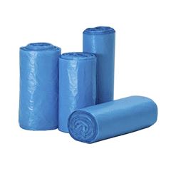 Saco de Lixo Plástico 100L com 100 Unidades Reforçado Azul DOKAPACK / REF. 101601