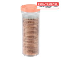 Porta Biscoito Maria Plástico 610ml Redondo Sortido SANREMO / REF. 695