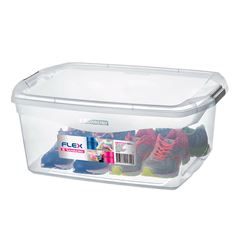 Organizador Plástico 48 Litros Flex Transparente SANREMO / REF. SR961