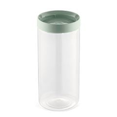 Pote Plástico 1,2 Litros Conecta com Tampa Redondo Verde Menta UZ / REF. UZ404-VEM