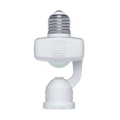 Sensor de Presença 360° Bivolt com Fotocélula para Soquete E27 Branco QUALITRONIX / REF. QA17M