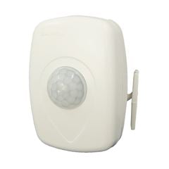 Sensor de Presença 180° Bivolt com Fotocélula para Sobrepor Branco QUALITRONIX / REF. QA21MB