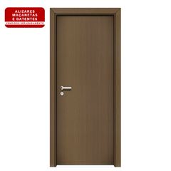 Porta de Madeira 80x210cm Lisa Colmeia Capuccino ROCHA / REF. 10005[2343]