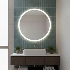 Espelho Led Slim 50cm Redondo Bolsena DESIGN DECOR / REF. DDC97687