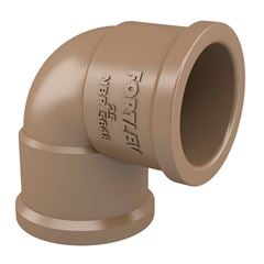 Joelho 90° Soldável em PVC 32mm FORTLEV / REF. 10130329