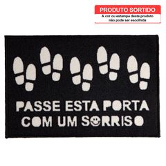 Tapete de Poliéster Bem Vindo 40x60cm Sortidos CORTTEX / REF. 700570-5-2021