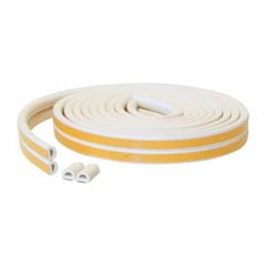 Veda Fresta de Borracha Adesivo 6mm 6M Branco COMFORT DOOR / REF. MR02020009