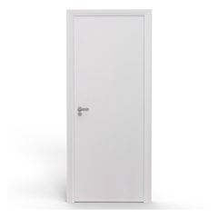 Porta de Madeira 60x210cm Lisa Super Branco New ROCHA / REF. 100058517