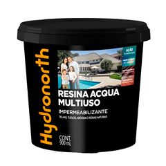 Resina Acrílica Acqua Multiuso Brilhante 900ml Incolor HYDRONORTH / REF. 93193