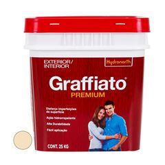 Textura Acrílica Riscado 25kg Graffiato Palha HYDRONORTH / REF. 95542
