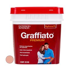 Textura Acrílica Riscado 25kg Graffiato Areia HYDRONORTH / REF. 95517