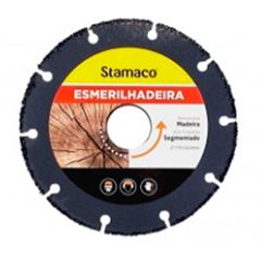 Disco de Corte 110x22mm para Madeira em Tungstênio Esmerilhadeira STAMACO / REF. 10777