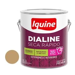 Tinta Esmaltada Alto Brilho 3L Dialine Seca Rápido Dourado IQUINE / REF. 62221082R